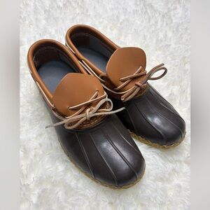 Men's Bean Boots by L.L. Bean, Rubber Mocs size 9